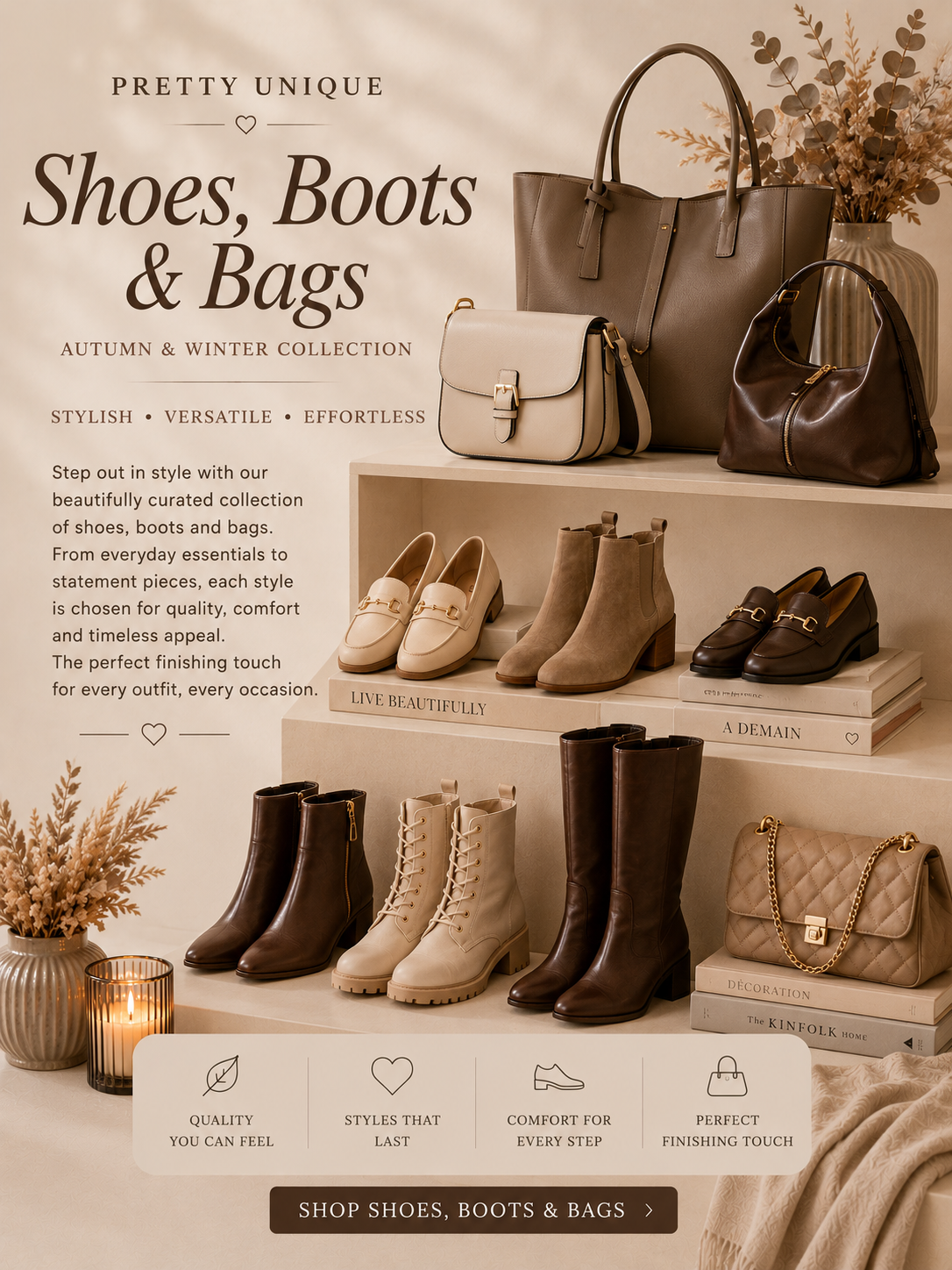 Shoes, Boots & Bags